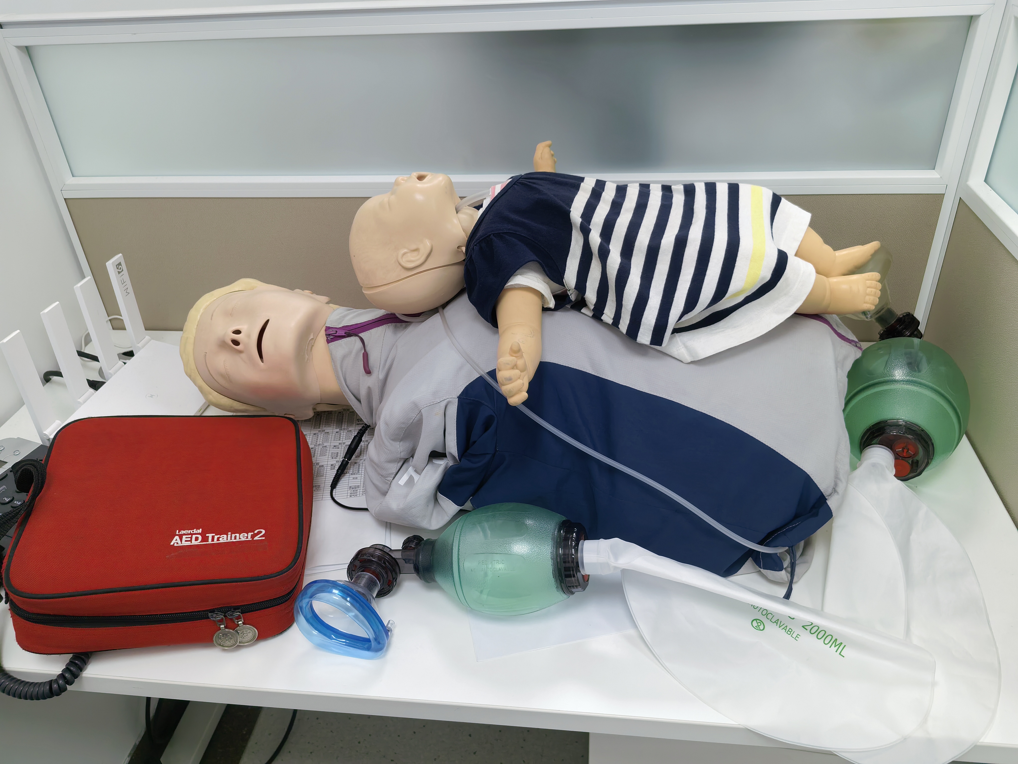 Equipment for first-aid training